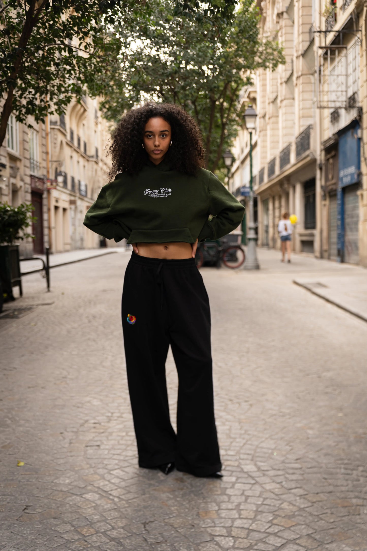 Pant Jog Rosyne Black Cauris rosyneclub