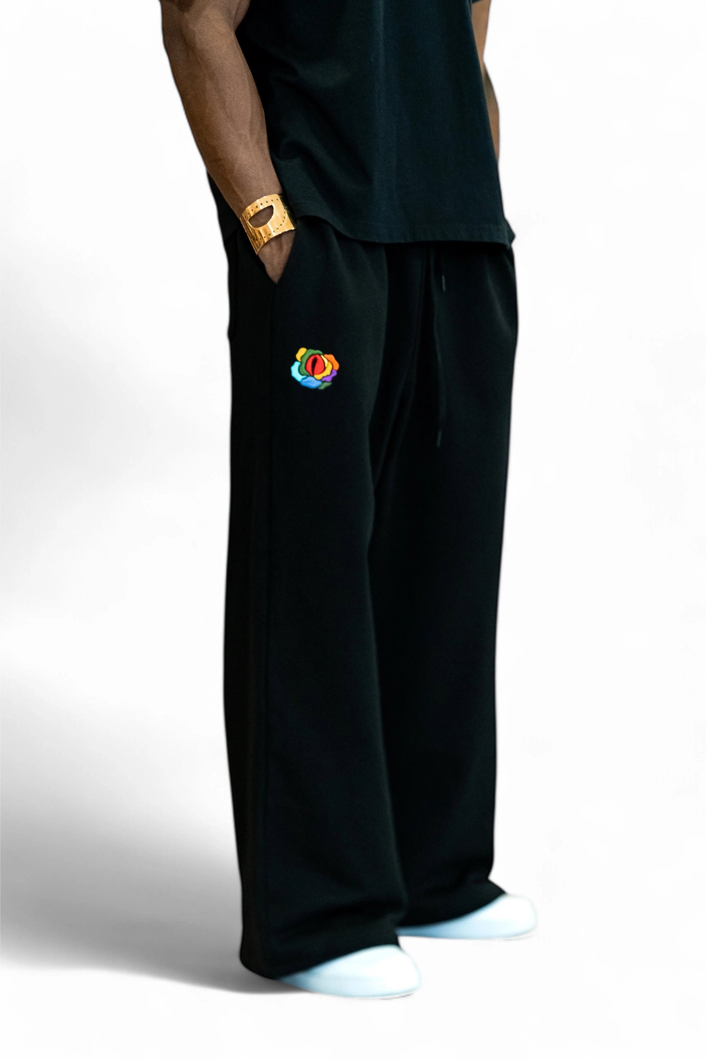 Pant Jog Rosyne Black Cauris rosyneclub