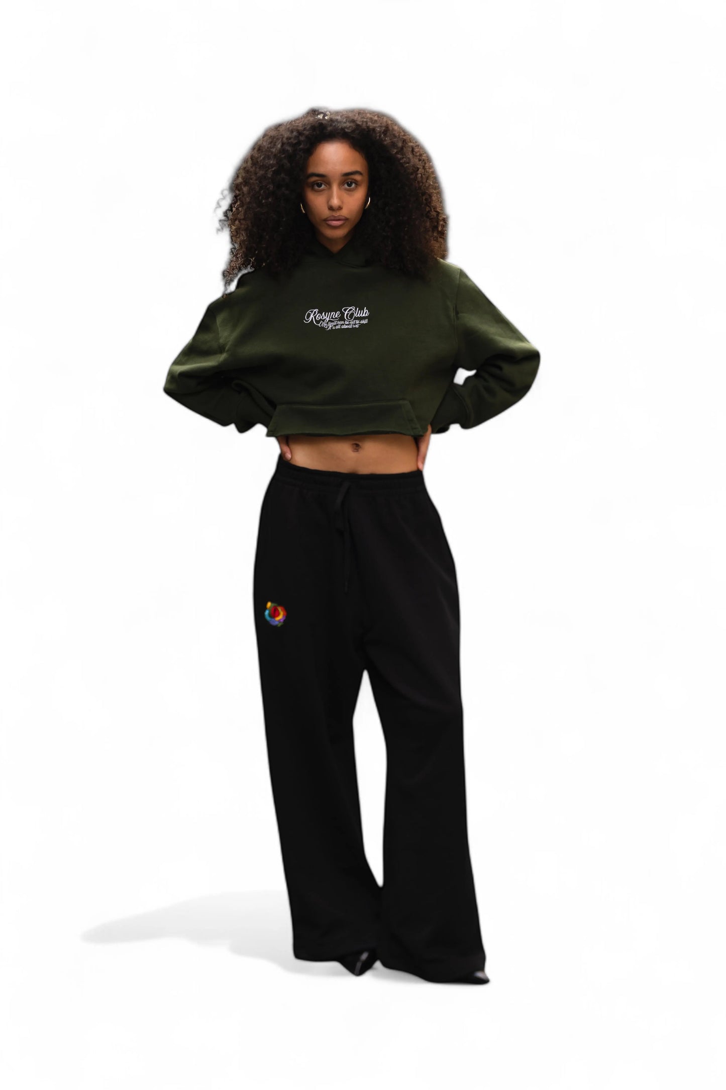 Pant Jog Rosyne Black Cauris rosyneclub