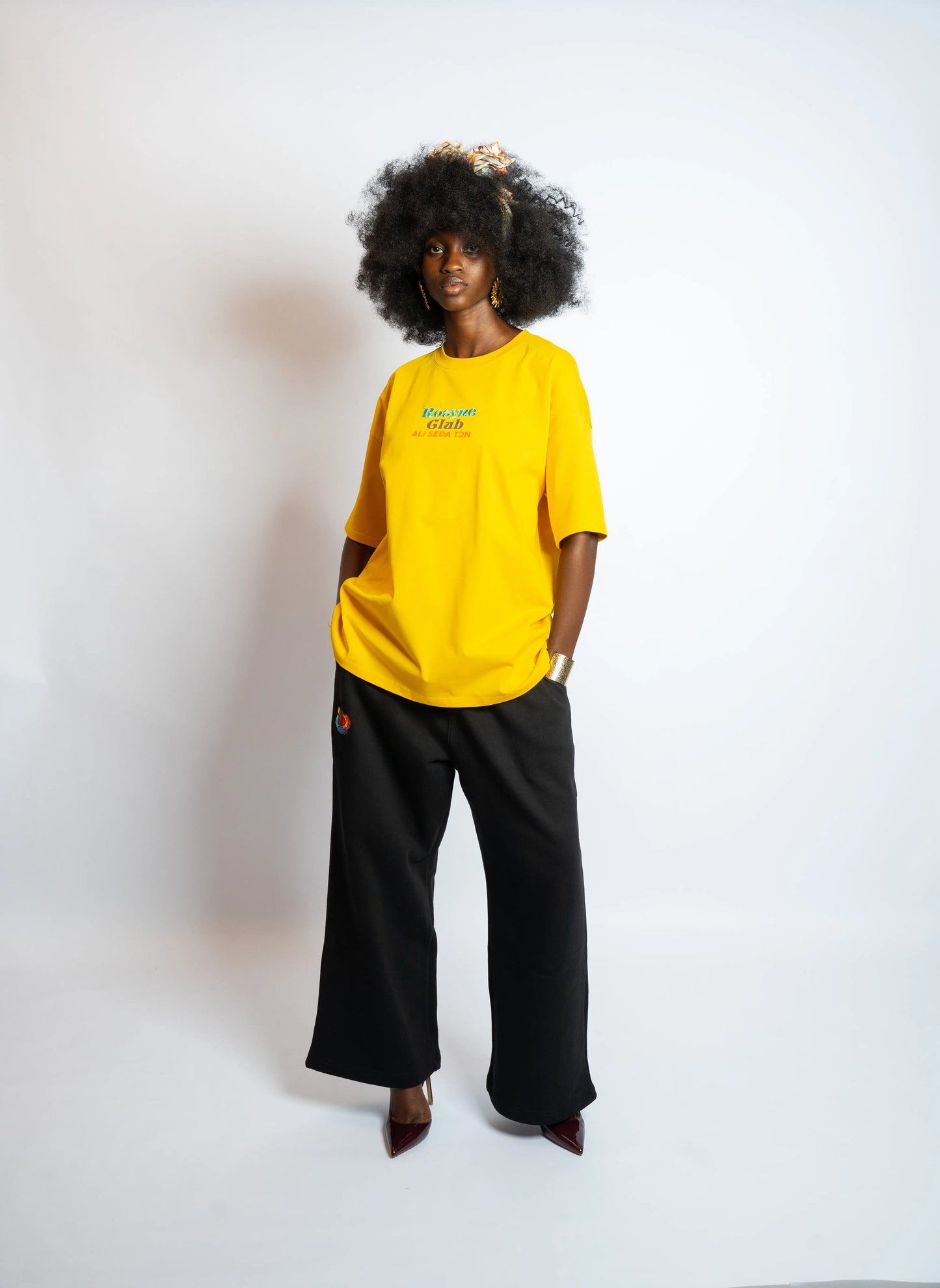 Pant Jog Rosyne Black Cauris rosyneclub