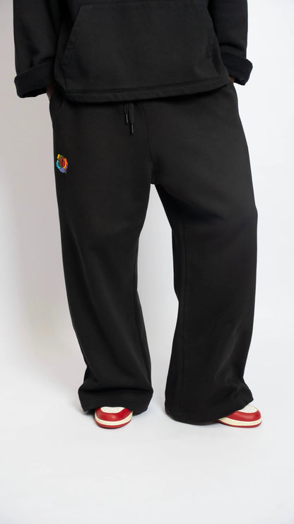 Jogging Pants Rosyne Black Cauris
