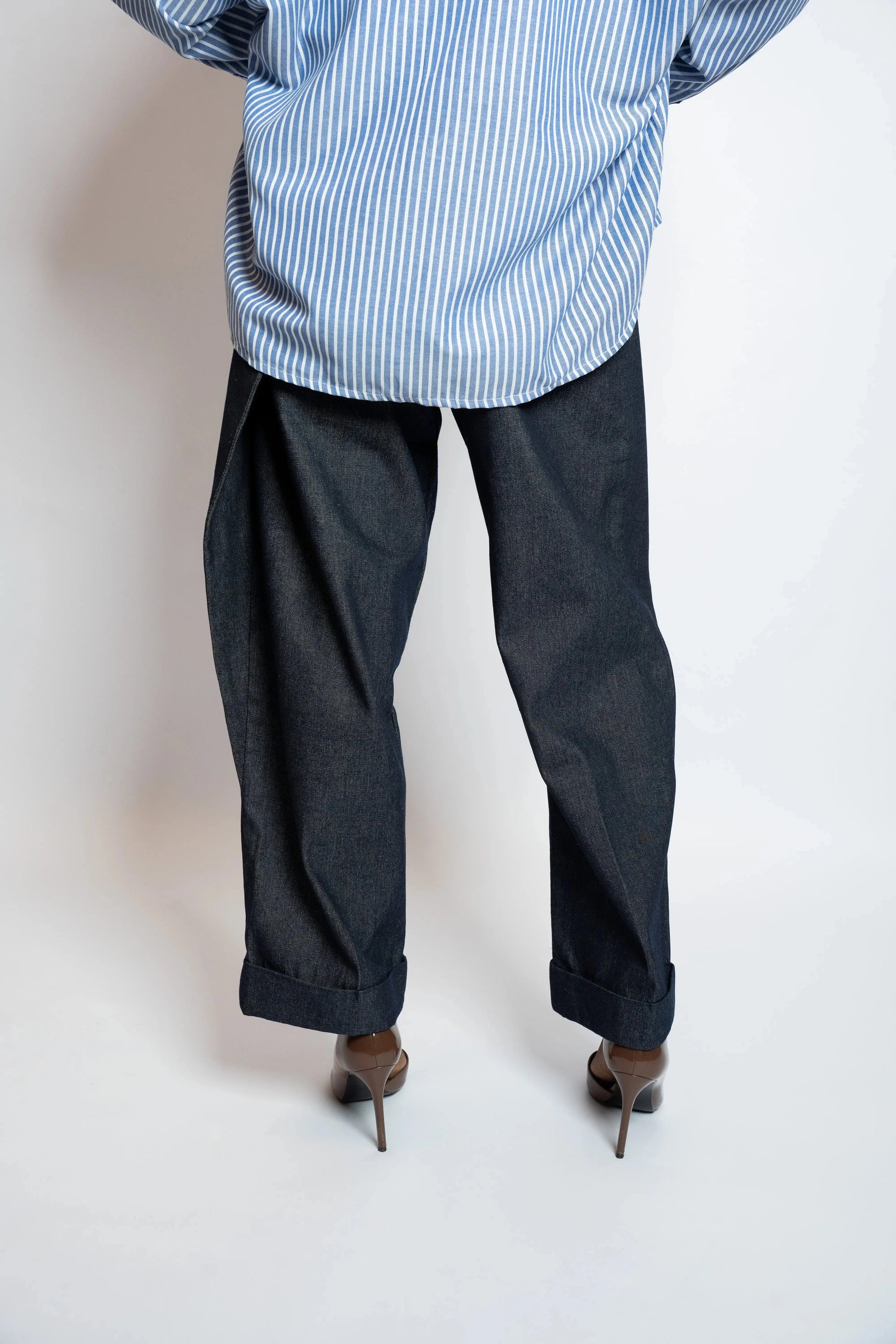 Pant Rosyne Cross Denim Blue rosyneclub