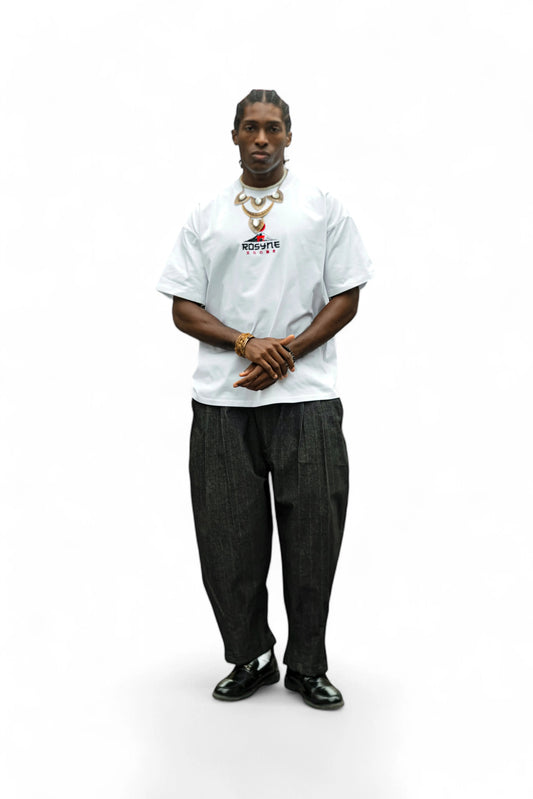 Pantalon Asian Rayé rosyneclub