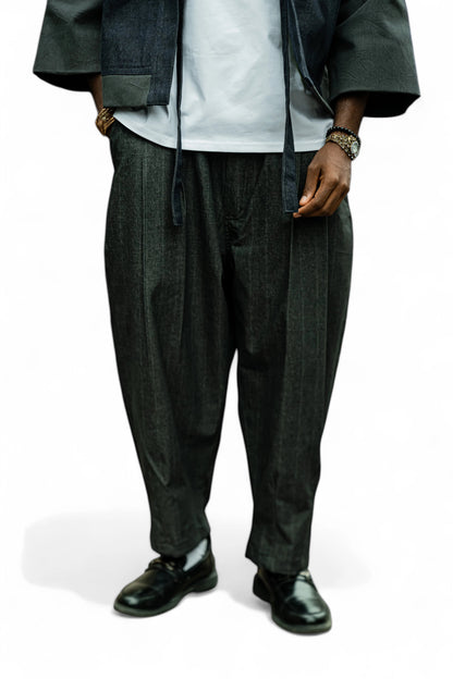 Pantalon Asian Rayé rosyneclub