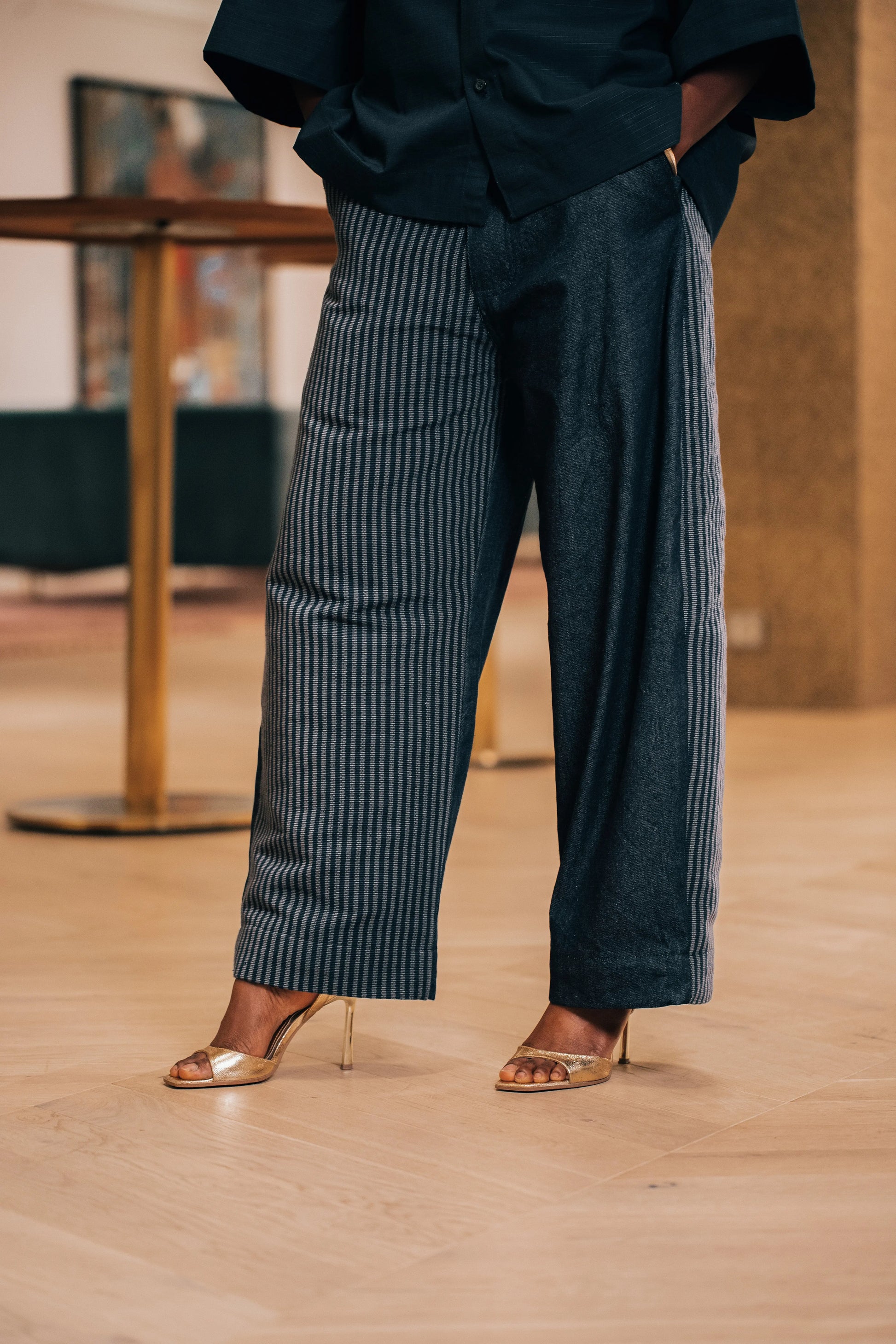 Pantalon Bimatière Kanvô rosyneclub