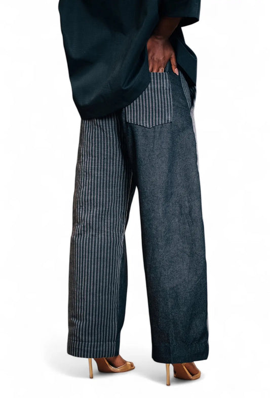 Pantalon Bimatière Kanvô rosyneclub