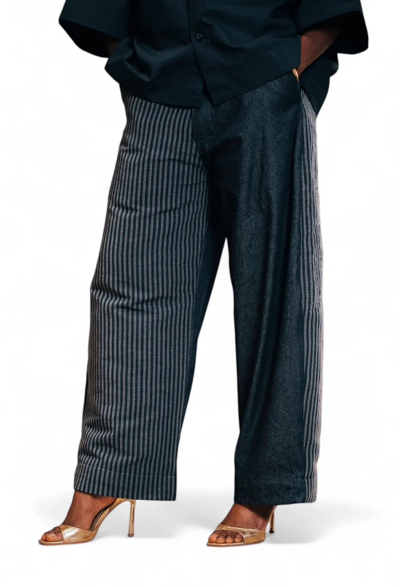 Pantalon Bimatière Kanvô rosyneclub