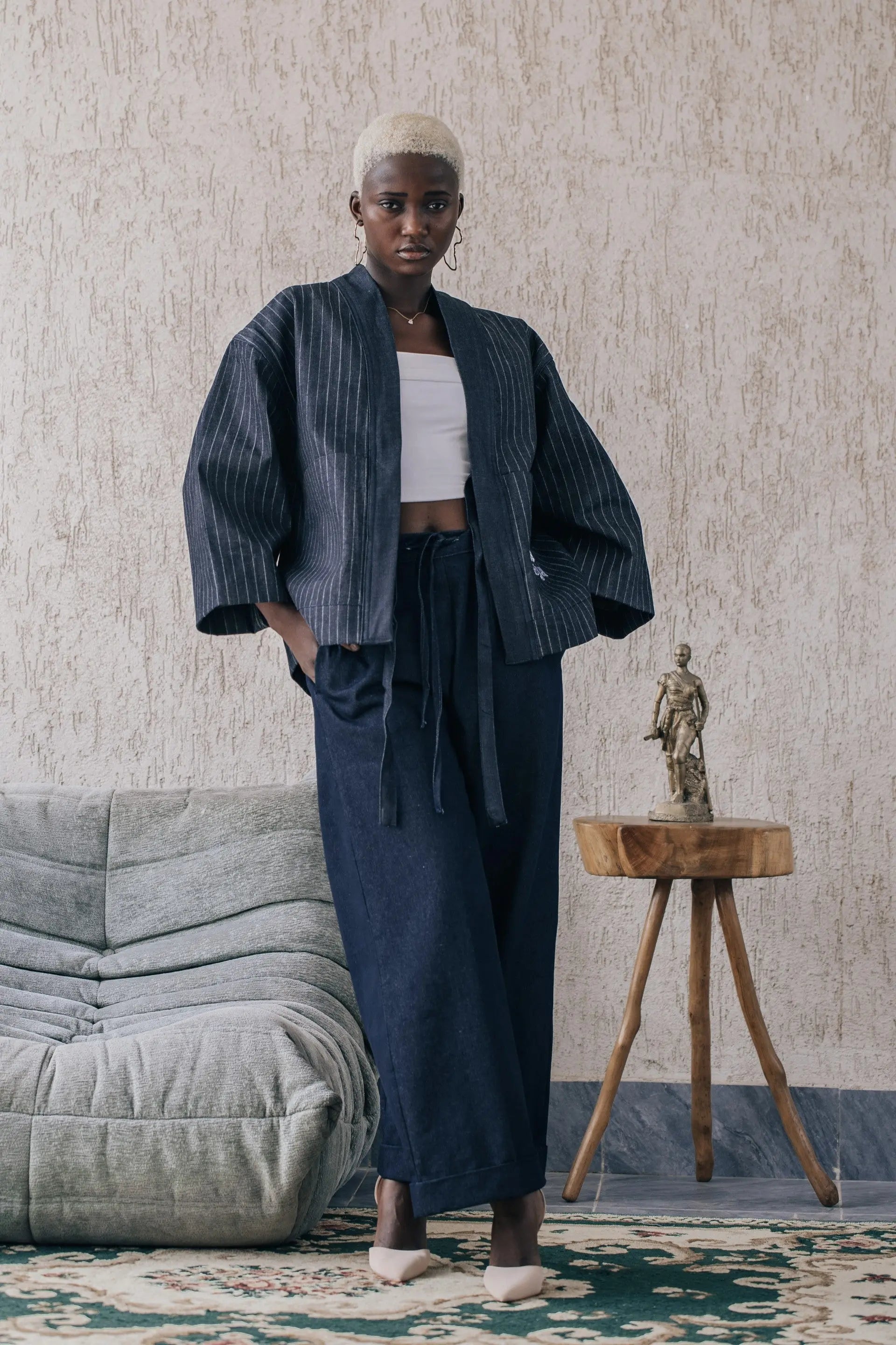 Pantalon Bootcut Jean rosyneclub