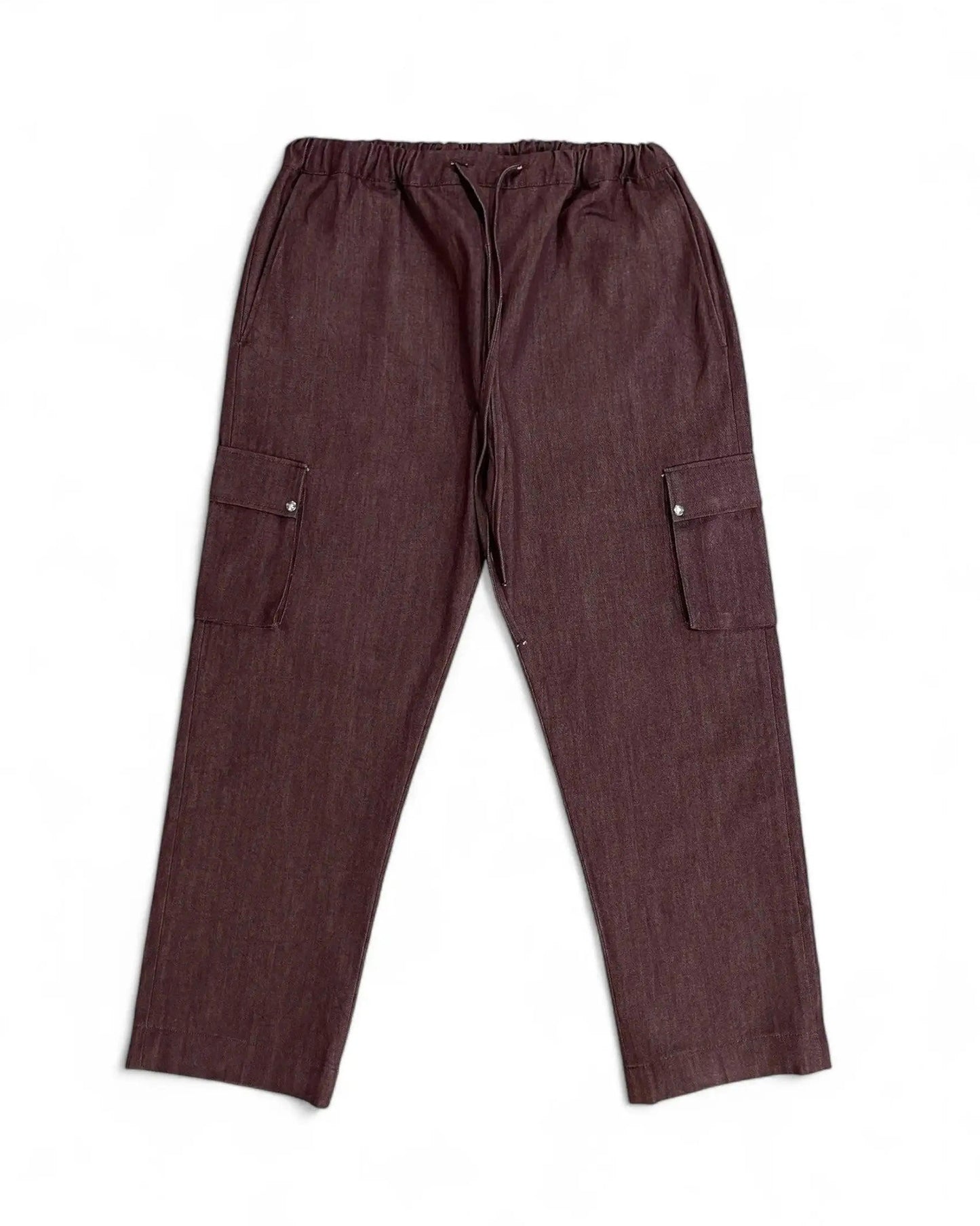 Pantalon Cargo Jean Bordeaux rosyneclub