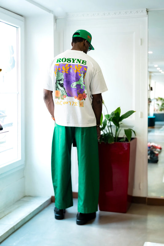 Pantalon Rosyne Balloon Green rosyneclub