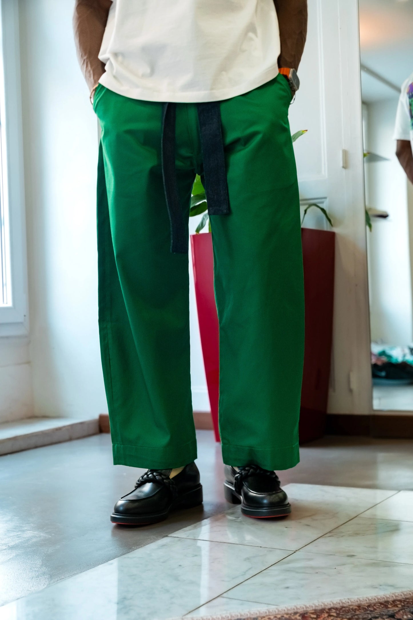 Pantalon Rosyne Balloon Green rosyneclub
