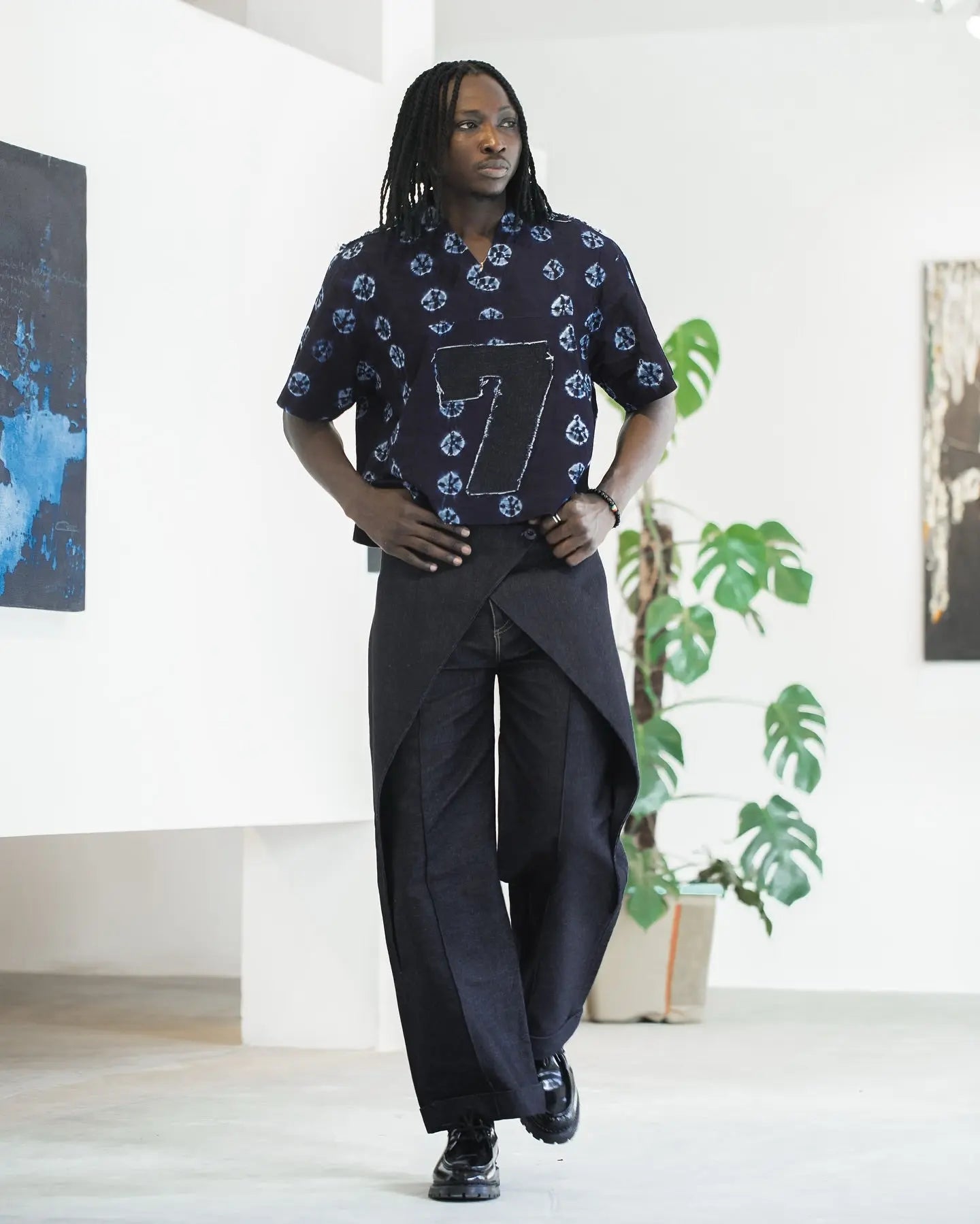Pantalon Rosyne Cross Denim rosyneclub