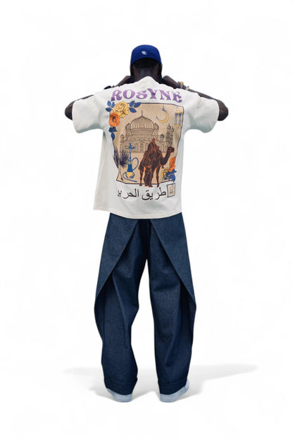 Pantalon Rosyne Cross Denim rosyneclub