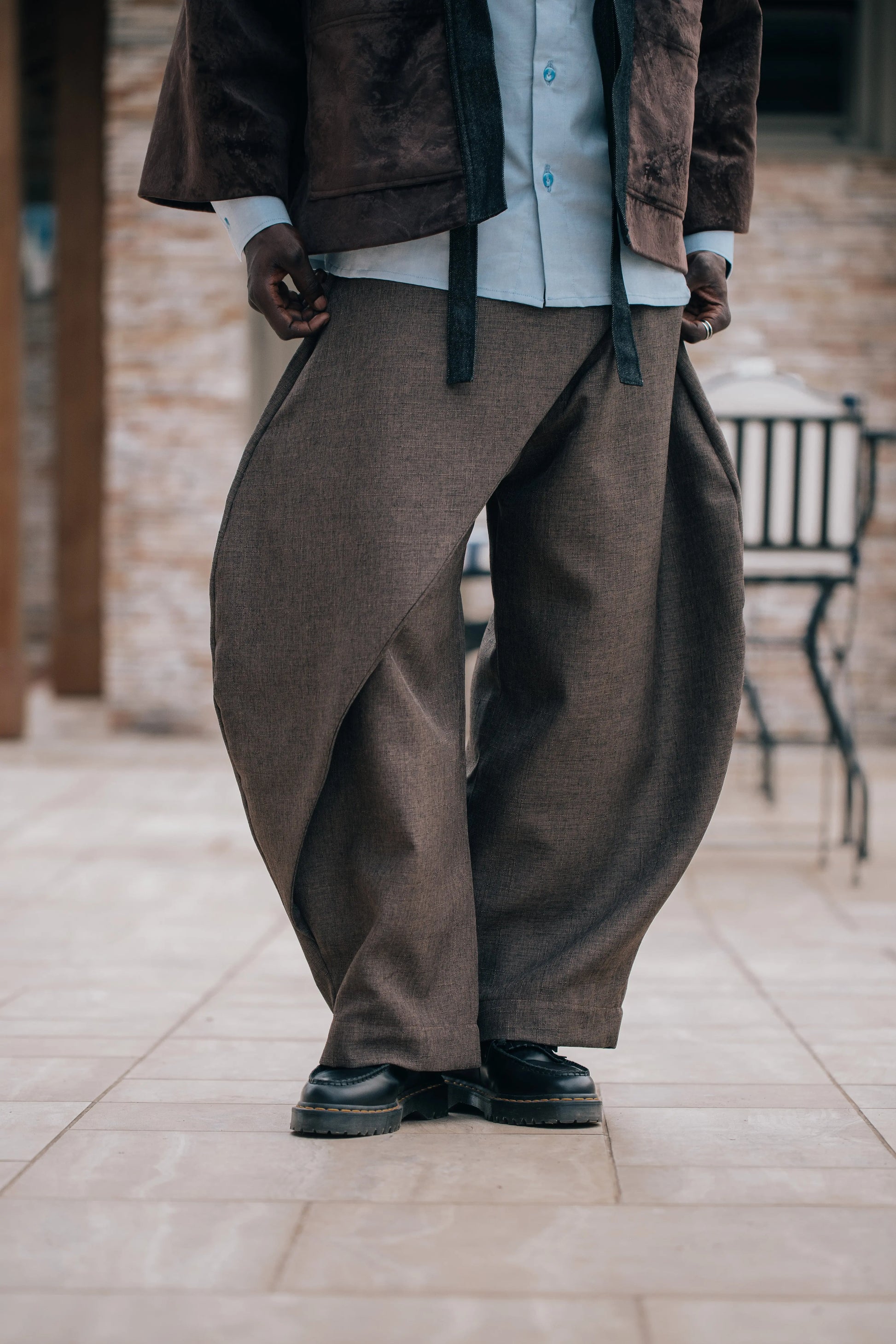 Pantalon Rosyne Monocross Brown rosyneclub