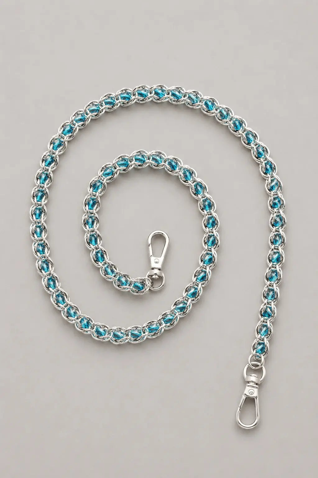 Hosenkette Blau Saphir