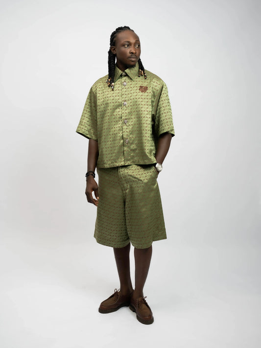 Shirt Crop Aféfé Green rosyneclub