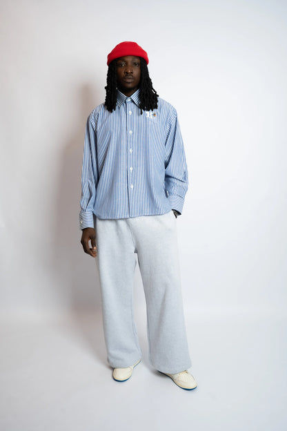Hemd Line Hellblau