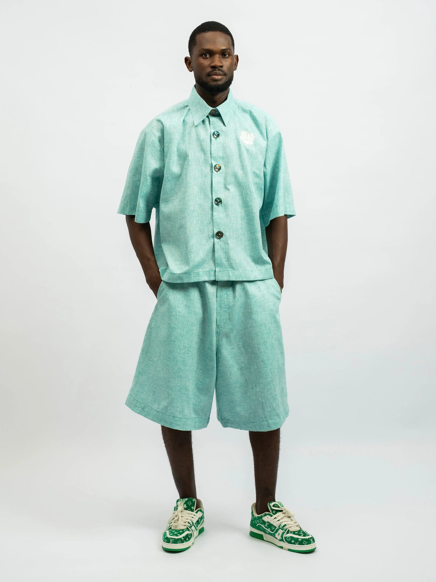 Light Blue Shirt Line