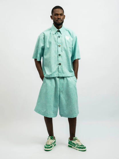 Light Blue Shirt Line