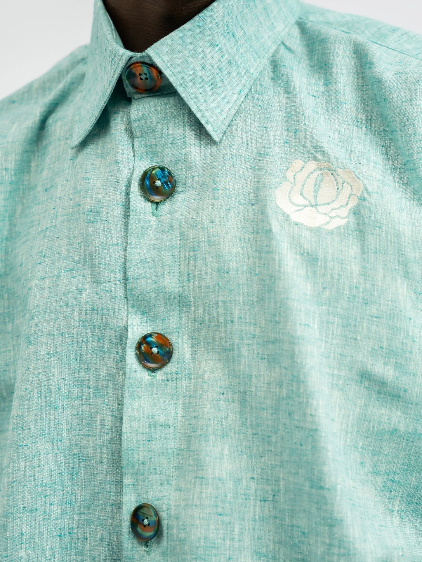Light Blue Shirt Line