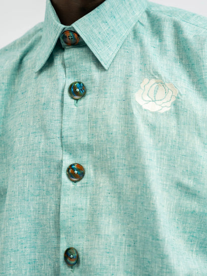 Light Blue Shirt Line