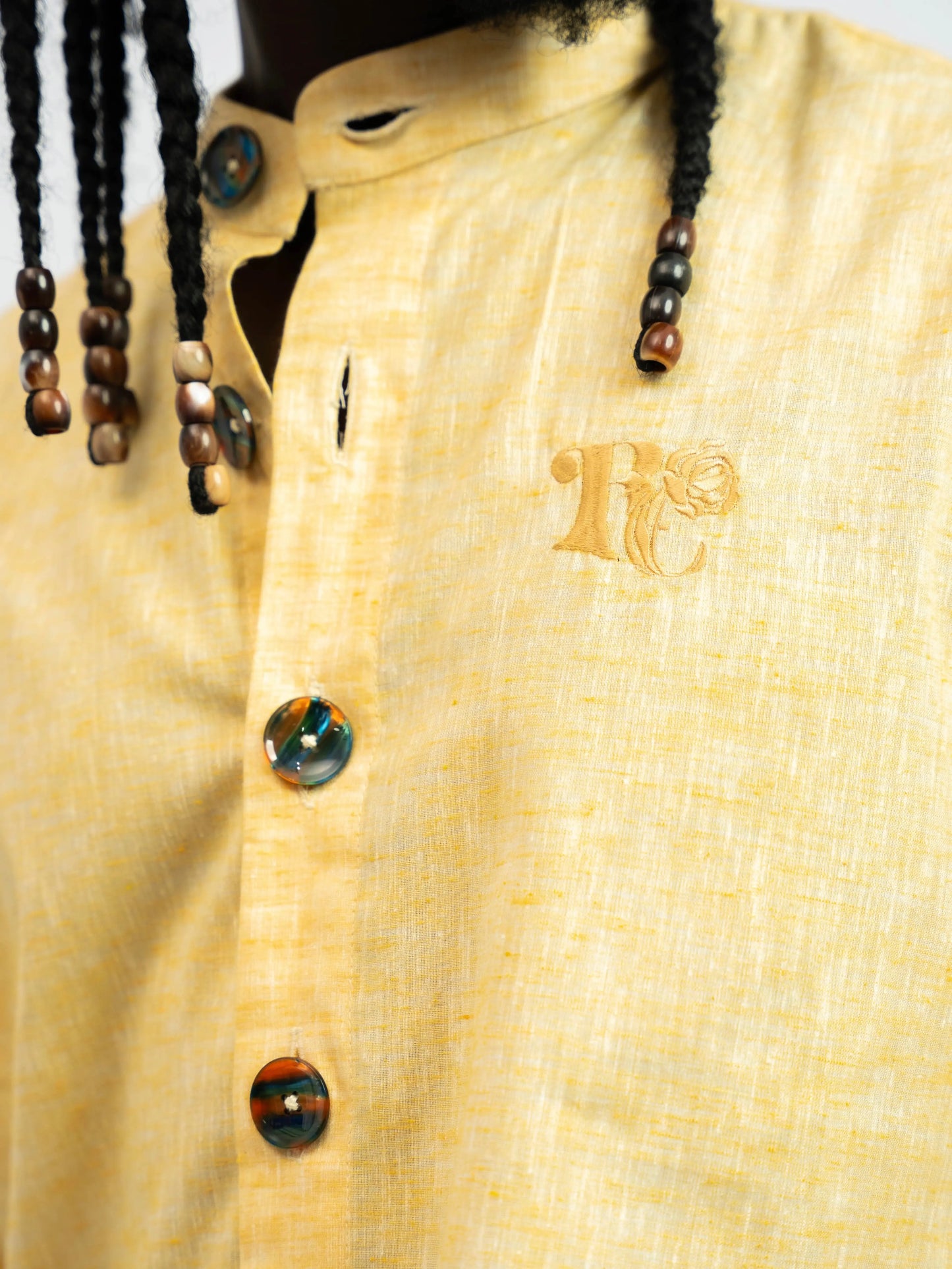 Shirt Linen Yellow