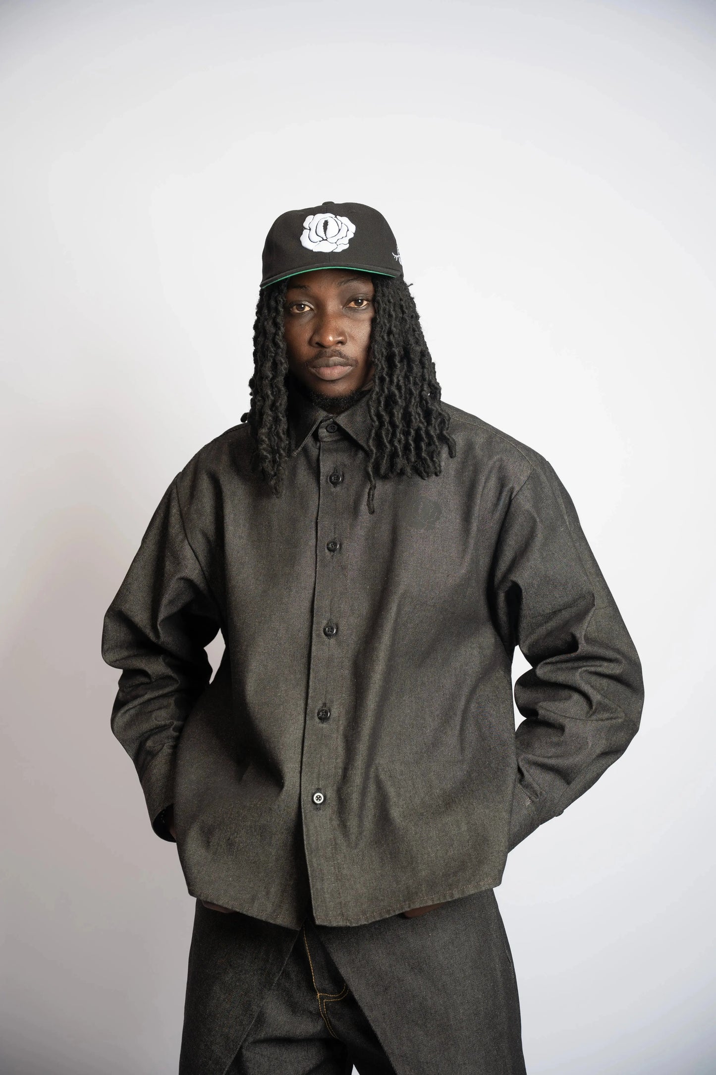 Shirt Rosyne Denim Black rosyneclub