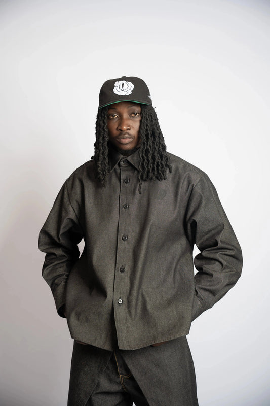 Shirt Rosyne Denim Black rosyneclub