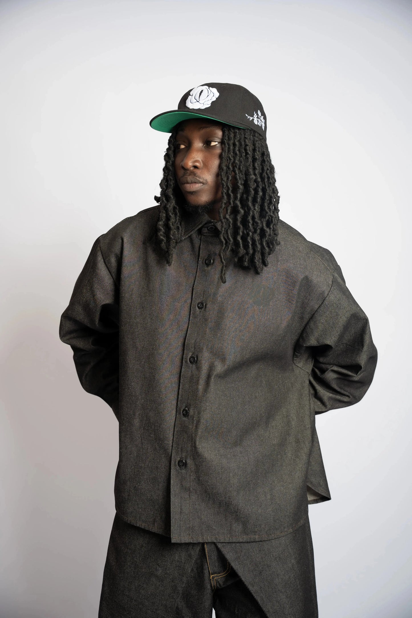 Shirt Rosyne Denim Black rosyneclub
