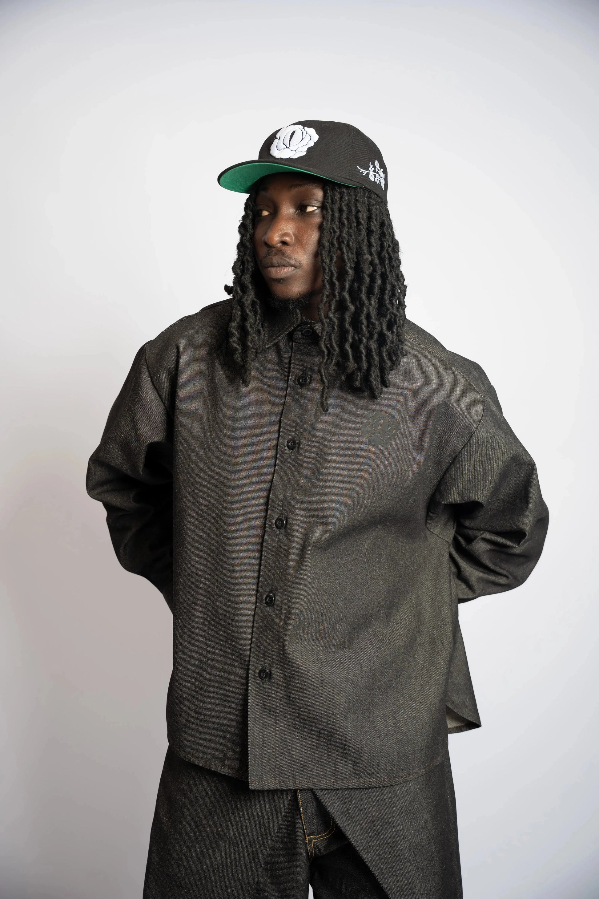 Shirt Rosyne Denim Black rosyneclub