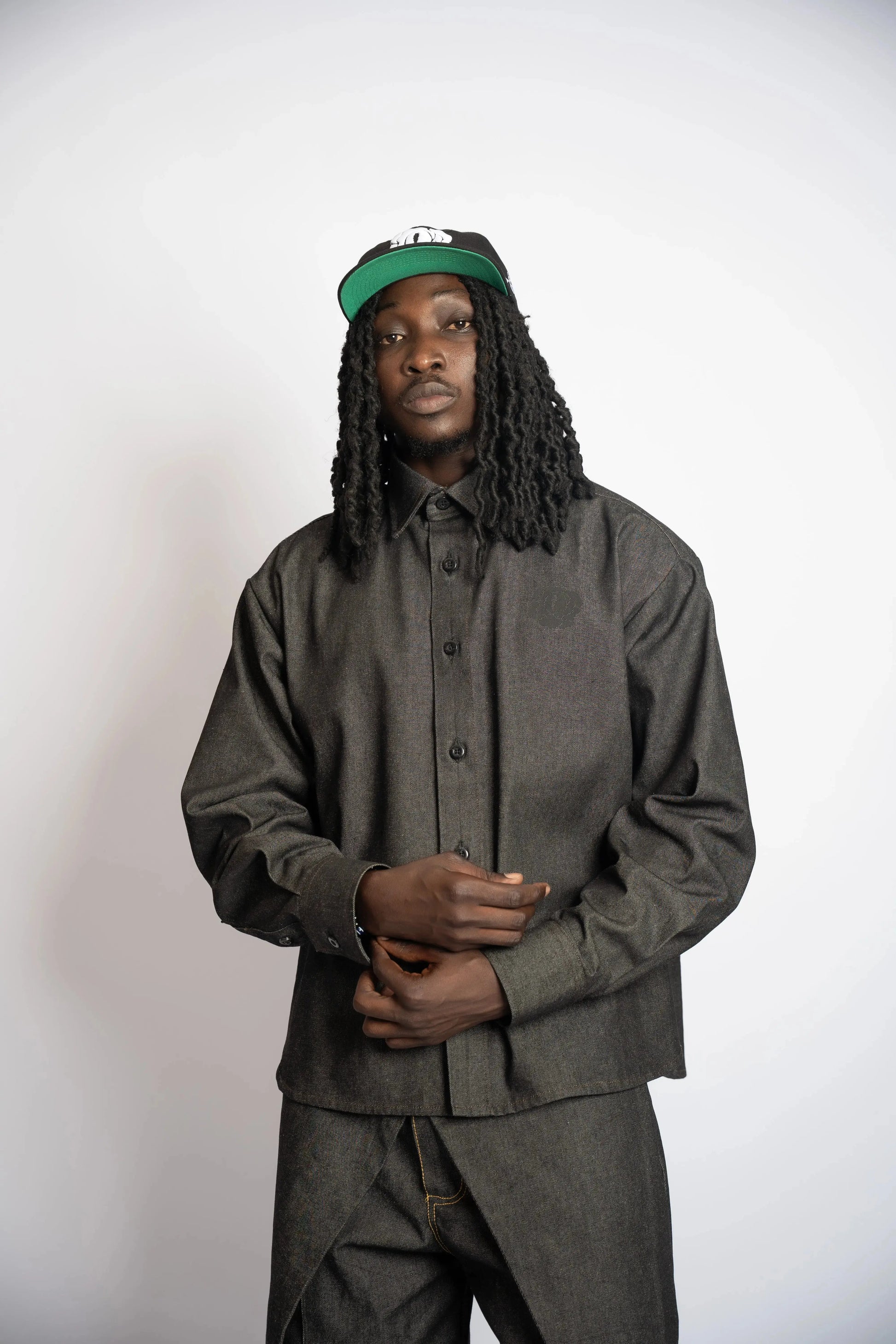 Shirt Rosyne Denim Black rosyneclub
