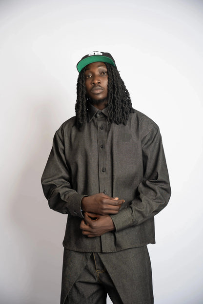 Shirt Rosyne Denim Black rosyneclub