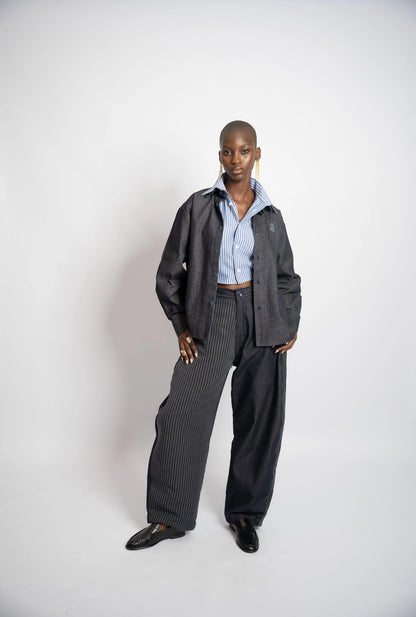 Shirt Rosyne Denim Blue rosyneclub