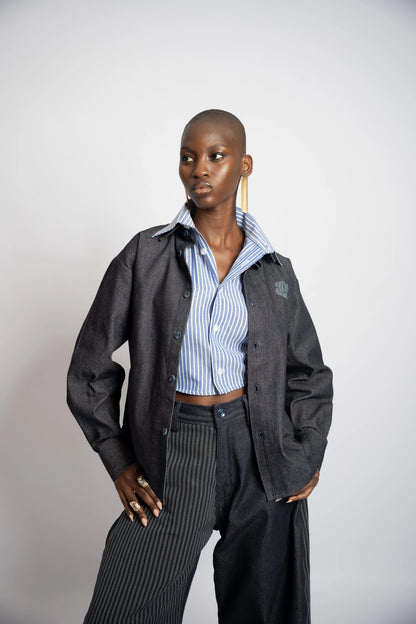 Shirt Rosyne Denim Blue rosyneclub