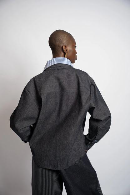 Shirt Rosyne Denim Blue rosyneclub