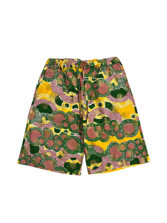 Short Green Yellow rosyneclub