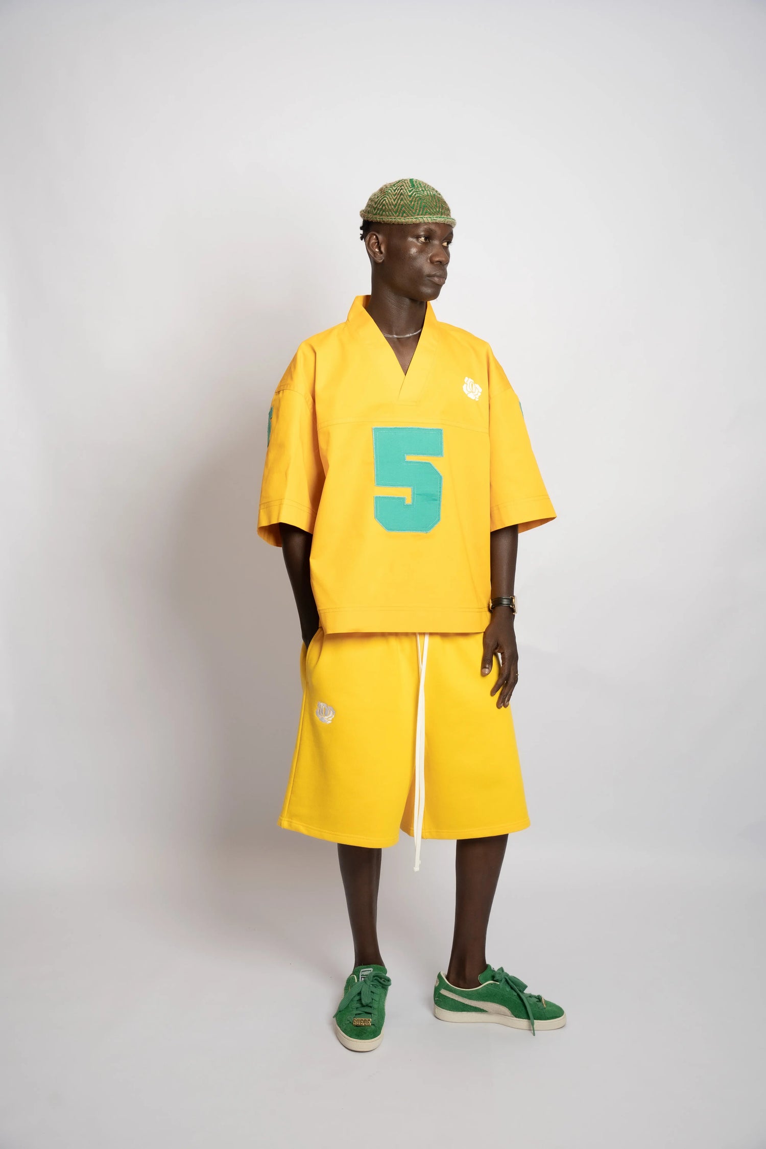 Short Jog Yellow Cauris rosyneclub