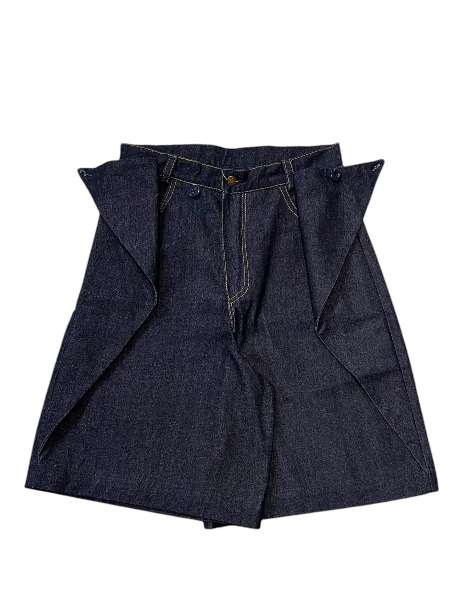 Short Rosyne Cross Denim rosyneclub