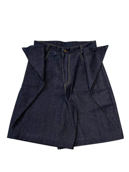 Short Rosyne Cross Denim rosyneclub