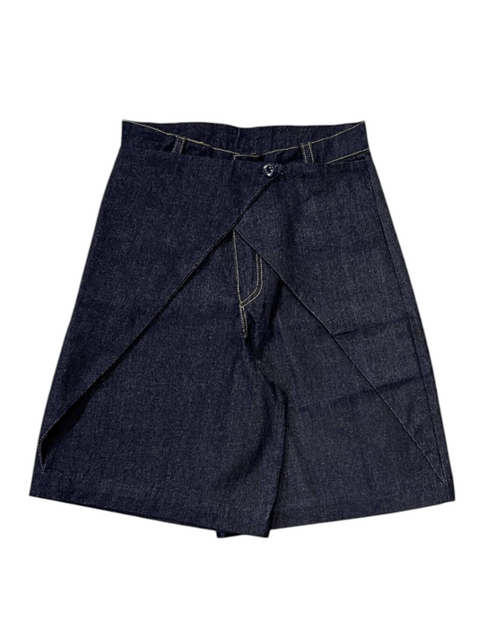 Short Rosyne Cross Denim rosyneclub