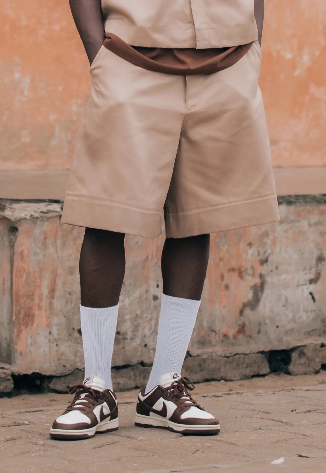 Short Rosyne School Kaki rosyneclub