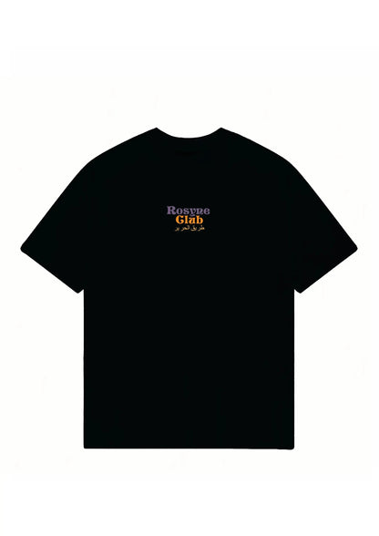 T-shirt Oversize Arabie Black rosyneclub