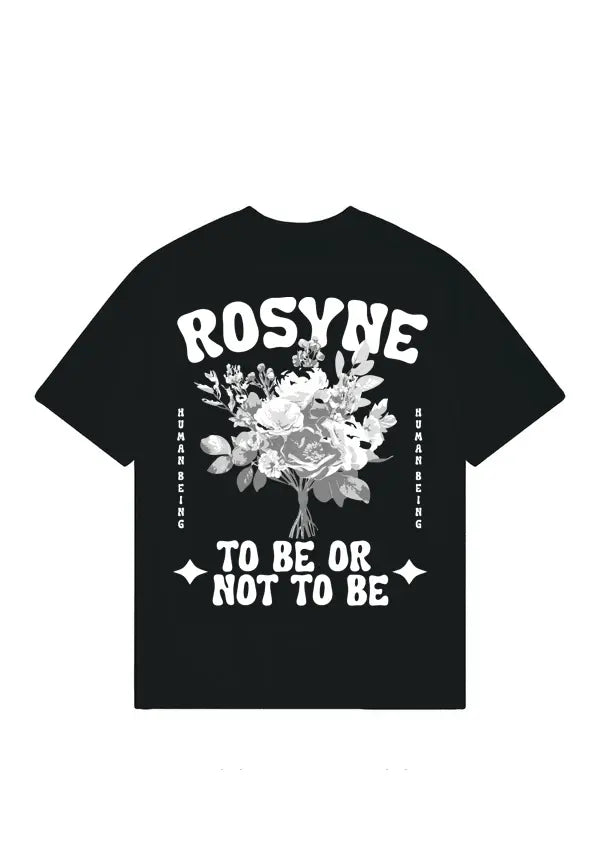 T-shirt Oversize BE OR NOT Black