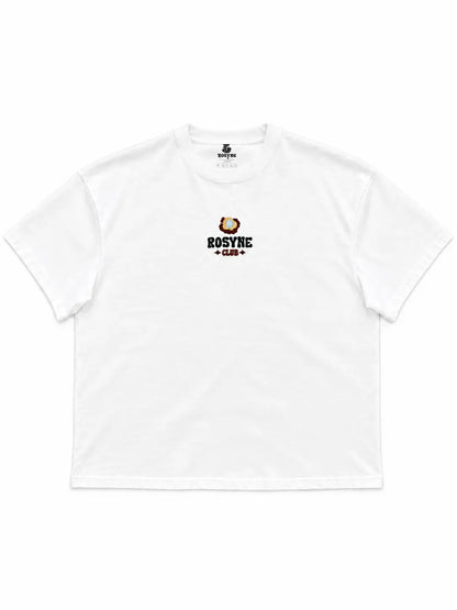 T-shirt Oversize BE OR NOT Green White rosyneclub