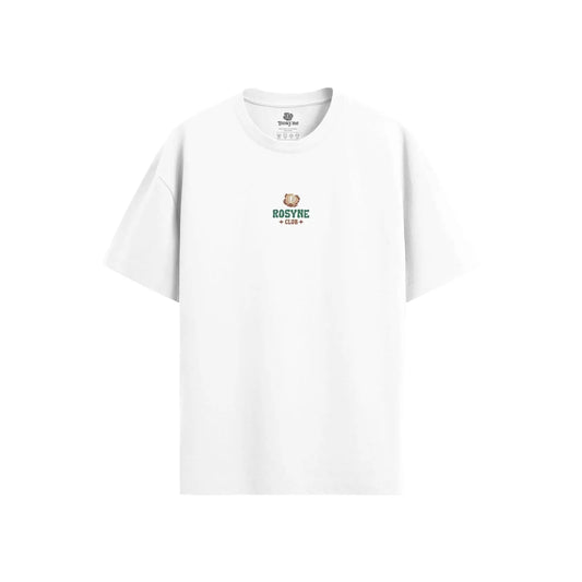 Oversize T-shirt BE OR NOT Green White