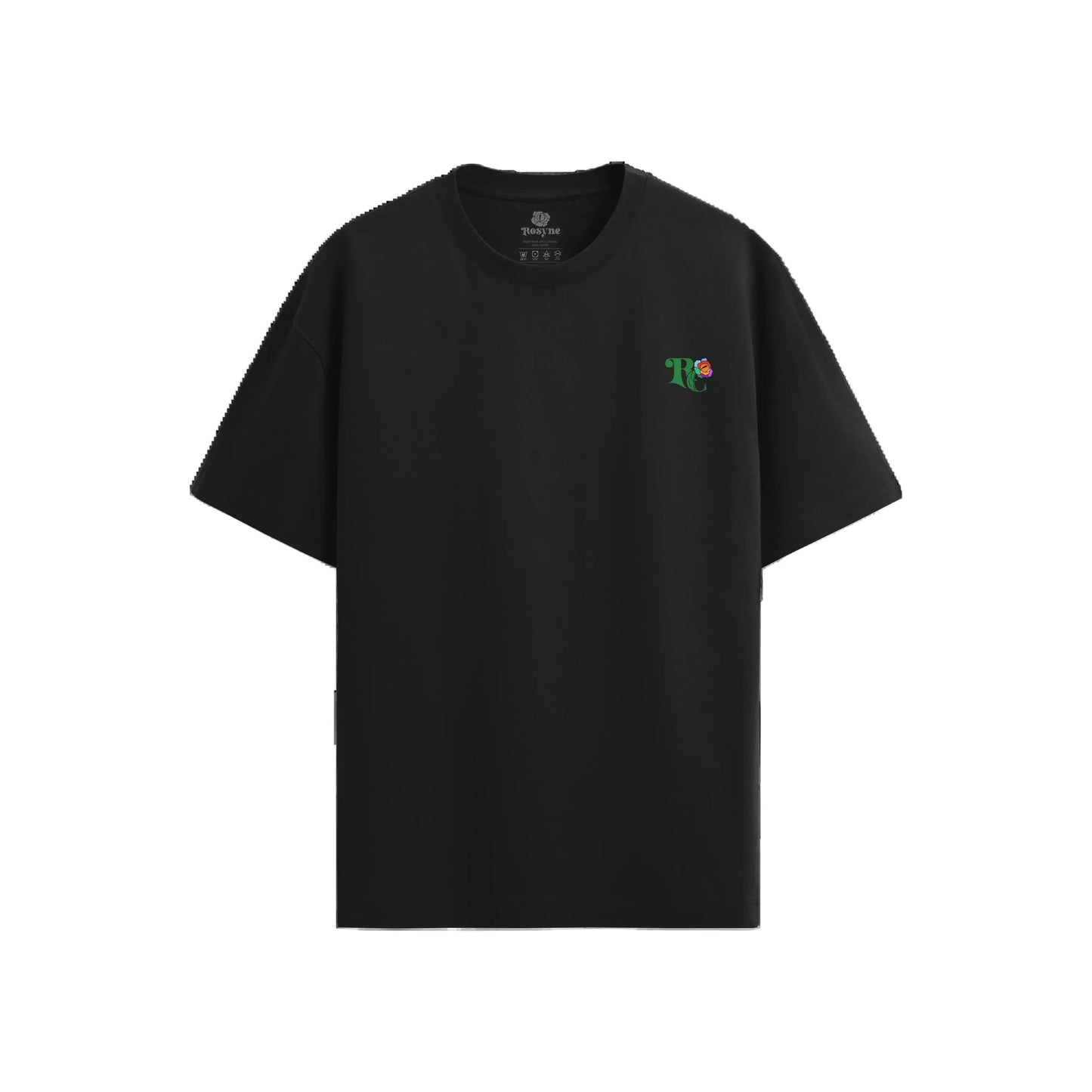 Oversize Basic T-shirt Rosyne Black