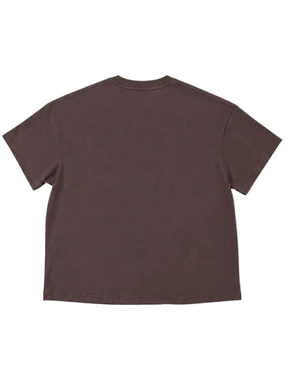 T-shirt Oversize Basic Rosyne Brown rosyneclub