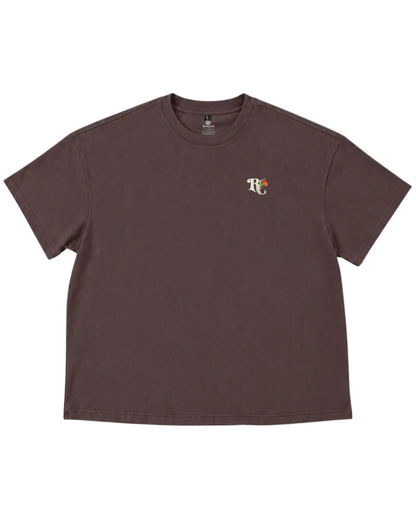T-shirt Oversize Basic Rosyne Brown rosyneclub