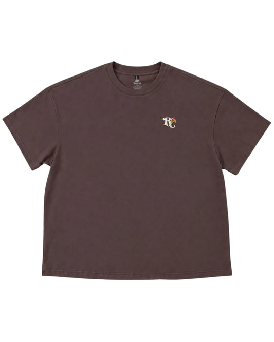 T-shirt Oversize Basic Rosyne Brown rosyneclub