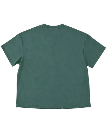 T-shirt Oversize Basic Rosyne Green rosyneclub